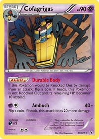 Cofagrigus 47/101 · Reverse Holo