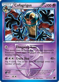 Cofagrigus (Team Plasma) 57/116 · Reverse Holo