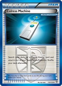Colress Machine (Team Plasma) 119/135 Plasma Storm Reverse Holo Pokémon card