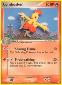 Combusken 31/100 · Reverse Holo