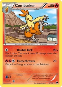 Combusken 16/108 · Reverse Holo