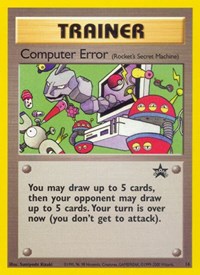 Computer Error (Rocket's Secret Machine) 16/53 WoTC Promo Pokémon card