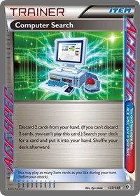 Computer Search 137/149 Boundaries Crossed Pokémon card