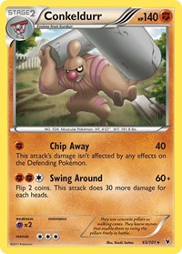 Conkeldurr 65/101 · Reverse Holo