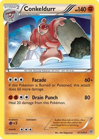 Conkeldurr 81/135 · Reverse Holo