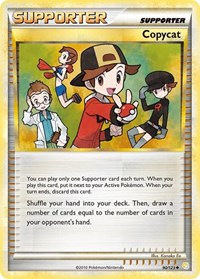 Copycat 90/123 HeartGold SoulSilver Reverse Holo Pokémon card