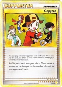 Copycat 21/30 HGSS Trainer Kit: Gyarados & Raichu Pokémon card