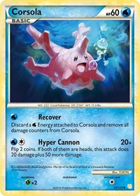 Corsola 37/123 · Reverse Holo