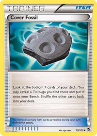Cover Fossil 79/101 Plasma Blast Reverse Holo Pokémon card