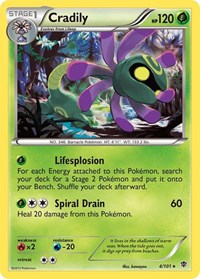 Cradily 4/101 · Reverse Holo