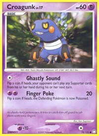 Croagunk 78/123 · Reverse Holo