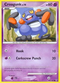 Croagunk 101 · Reverse Holo