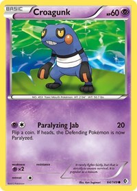 Croagunk 64/149 · Reverse Holo