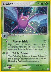 Crobat 3/101 · Reverse Holo