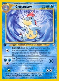 Croconaw 031/111 · 1st Edition