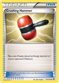 Crushing Hammer 111/113 Legendary Treasures Reverse Holo Pokémon card