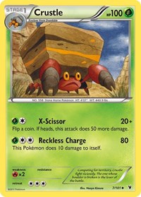 Crustle 7/101 · Reverse Holo