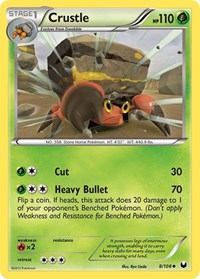 Crustle 8/108 · Reverse Holo