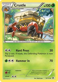 Crustle 14/113 · Reverse Holo