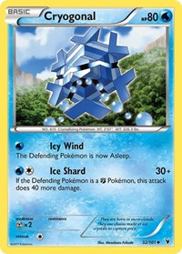 Cryogonal 32/101 · Reverse Holo