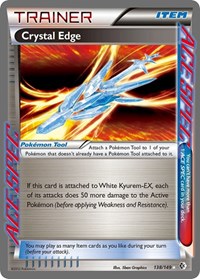 Crystal Edge 138/149 Boundaries Crossed Pokémon card