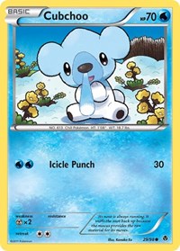 Cubchoo 29/98 · Reverse Holo