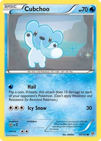 Cubchoo 40/135 · Reverse Holo