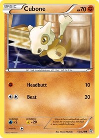 Cubone 60/124 · Reverse Holo