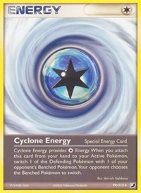 Cyclone Energy 99/115 EX Unseen Forces Reverse Holo Pokémon card