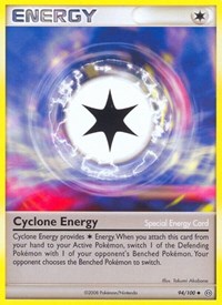 Cyclone Energy 94/100 Stormfront Reverse Holo Pokémon card