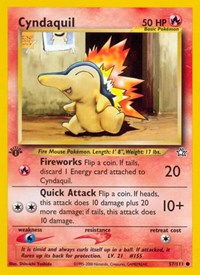 Cyndaquil 057/111 · 1st Edition