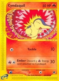 Cyndaquil 105/165 · Reverse Holo