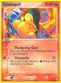 Cyndaquil 54/115 · Reverse Holo