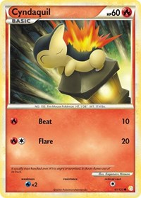 Cyndaquil 61/123 · Reverse Holo