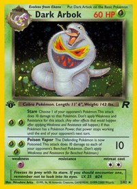 Dark Arbok 02/82 · 1st Edition