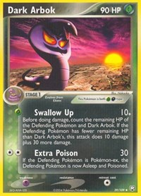 Dark Arbok 29/109 · Reverse Holo