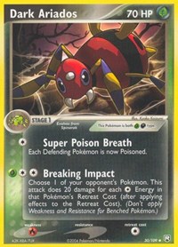 Dark Ariados 30/109 · Reverse Holo