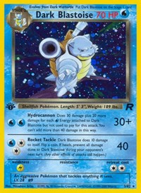 Dark Blastoise 03/82 · 1st Edition