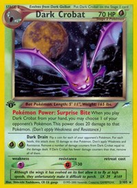 Dark Crobat 002/105 · 1st Edition