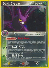 Dark Crobat 3/109 · Reverse Holo