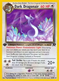 Dark Dragonair 33/82 · 1st Edition