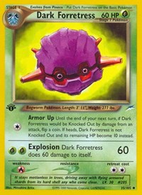 Dark Forretress 035/105 · 1st Edition