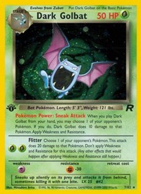 Dark Golbat 07/82 · 1st Edition