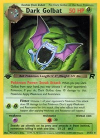Dark Golbat 24/82 · 1st Edition