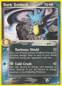 Dark Golduck 35/109 · Reverse Holo