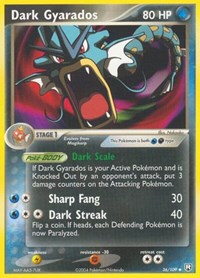 Dark Gyarados 36/109 · Reverse Holo
