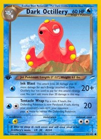Dark Octillery 062/105 · 1st Edition