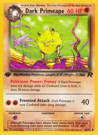 Dark Primeape 43/82 · 1st Edition