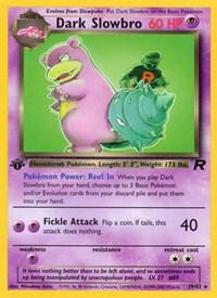 Dark Slowbro 29/82 · 1st Edition