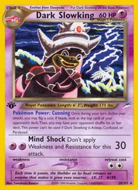 Dark Slowking 020/105 · 1st Edition